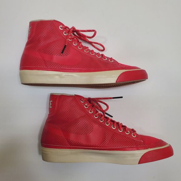 Nike Blazer High Culture Red Athletic Womens Size 7 Mid/High Top 375573-607 - Picture 4 of 13